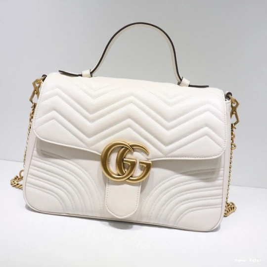 Hyper Peter Marmont Gucci handle top GG bag medium 0708